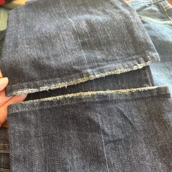 7 For All Mankind Medallion Pocket Bootcut Jeans Women’s Size 26 Embellished - Picture 12 of 12